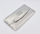Fine Sampson Mordan Sterling Silver Sprung Card Case London 1913
