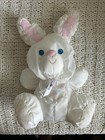 Vintage Fisher Price Puffalump White Bunny Rabbit 1994 Rattle Plz See Photos
