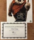 Warwick Davis Signed Autographed 8x10 Star Wars Rotj Wicket Ewok Photo With Coa