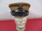 Pre-wwi Us Army Officer s M1902 Khaki Visor Cap Or Hat - 24th Artillery - Rare