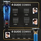 Usb Rechargeable Grooming Kit Hair Clipper Shaver Nose Ear Trimmer Lcd Display