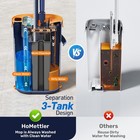 Mop And Bucket Set With Wringer  3-tank Flat Mop And Bucket System  Wall Mop    