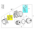 For Mini Cooper Oil Cooler Seal   Filter Housing Gasket Set