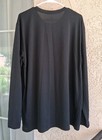 Nike Team Canada Hockey Dri Fit Athletic Cut Black Long Sleeve Shirt 2xl