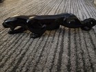 Vintage Ceramic Black Panther Sculpture Figure Large 24   Mcm Retro  10