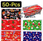 50 Pcs Christmas halloween Face Mask Mouth   Nose Protector Respirator Masks