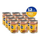 Pedigree Chopped Ground Dinner Adult Canned Soft Wet Dog Food  Filet Mignon