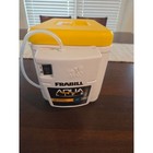 Frabill Aqua Life Aerated Live Bait Cooler Box White Yellow 8 Quart 14331