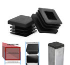 10pcs 1  Inch Square Tube Hole Plug Plastic End Cap 1x1 Tubing Glide Tips Insert