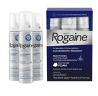 Men s Rogaine 5  Minoxidil Foam Hair Regrowth Unscented 3 X 2 11 Oz
