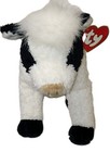 Ty Classic Plush - Jersey The Black And White Cow 12  Mwnmt Stuffed Animal Toy