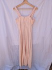 Pink Lace Bodice Full Slip Slip Dress Size 6 Acetate rayon Rn 48721