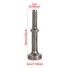 Hormy 100mm Air Hammer Bit Smoothing Pneumatic Air Hammer Chisel Bit Spare Part