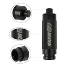 Mugen Black Aluminum Car Handle Hand Brake Sleeve Universal Fitment Cover 4 All 