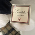 Vintage Christmas Russ Berrie Snowflake The Snowman Plush Stuffed Toy 11   