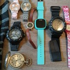 Huge Watch Lot Of 45  Mixed Brands Vintage   Modern Parts repair Untested-box E5