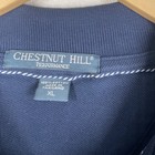 Vintage Chestnut Hill Mens Nypd Bomb Squad Polo Shirt Blue Cotton Xl