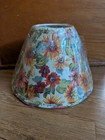 Floral Sunflower Fabric Empire Lamp Shade Farmhouse Spider Fitter 4x10x7
