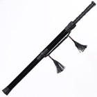 Plastic Sword Black Chinese Tang Dynasty Style Dragon Pattern Decorated Sword