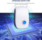 2026 Upgraded Ultrasonic Pest Repellent  Electronic Plug In Indoor Pest White
