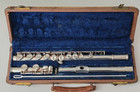 Vintage Silver Plated  Bettoney Cadet Theme Iv Flute  very Good Cosmetic Cond  
