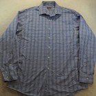 Van Heusen Flex Regular Fit Long Sleeve Button Up Dress Shirt Men s 16 34 35 H2