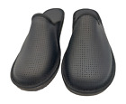 Slippers Cozy Moccasin Mens Memory Foam  Leather Slippers House Shoes Closed  9