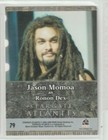 Stargate Heroes Sg-1 Atlantis Trading Card  79 Jason Momoa As Ronon Dex