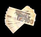 10 X Zimbabwe 100 Dollar Banknotes 2020 -2023 Issue Aunc-unc Condition P-106