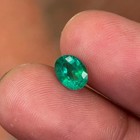 Natural Zambia Emerald Vivid 1 23 Cts Oval Cut 8x6 Mm Loose Gemstone For Jewelry