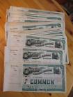 One 1889 Chicago   Eastern Illinois Railroad Stock Certificate - Read  fa101 