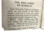 Antique Vtg The Pied Piper Miniature Book Star Brand Butter Advertising Mn 1917