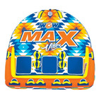 Wow Sports - Max Vibes Inflatable Towable Tube 1-3 Riders  Includes Tow Rope