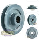 Cast Iron 4  Single Groove Pulley V Style Section A Belt 4l For 7 8  Shaft