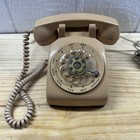 Vintage Stromberg-carlson Rotary Desk Telephone Beige Us Retro Landline Tested