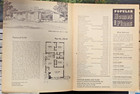 Popular Homes   Plans 1977 Mid Century Modern House Design Catalog Floor Plan