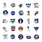 50pcs Nasa Astronaut Space Rocket Decal Vinyl Stickers Luggage Laptop Skateboard
