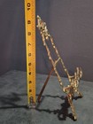Vtg Ornate Brass Display Easel Picture Plate Book Stand Holder 10 5   