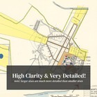 Old Map Of Myrtle Beach Air Base  Sc 1952 - Vintage Myrtle B