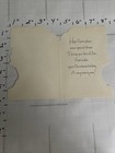 Vintage Grandpa Christmas Greeting Card With Envelope Puppy Dog