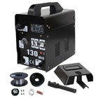 Mig 130 Welder Gas Less Flux Core Wire Automatic Feed Welding Machine W  Mask