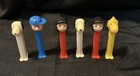 6 Vintage Peanuts Pez Dispensers - Charlie Brown  Lucy  Woodstock  Snoopy