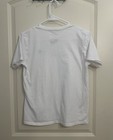 Calvin Klein Jeans Boys White V-neck  T-shirt L 14 16 Rn 130323 Ca 60224  014 