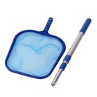 Heavy Duty Pool Skimmer Leaf Rake Net Cleaning Swimming Pool Fine Mesh Netting