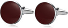 8pcs Set Cufflinks And Studs - Black Onyx  For Men Shirts Tuxedo Wedding Gift