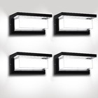 Led Porch Light Outdoor 18w 6000k Aluminum Led Wall Lighting 6000k - 4 Pack