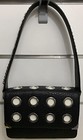 Vera Bradley Designs Collection Sample Cole Shoulder Bag In Black Leather