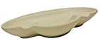 Ceramic Bisque Ready To Paint Vintage Mcm Ashtray 7 1 4  X 5 3 4 