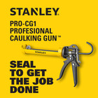 Stanley Heavy Duty Professional Caulking Gun 25 1 Thrust Ratio Pro-cg1 - 1 Pack