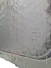 Vintage Continental Silver Co Wild Rose Brilliantone  1074 Hammered Serving Tray